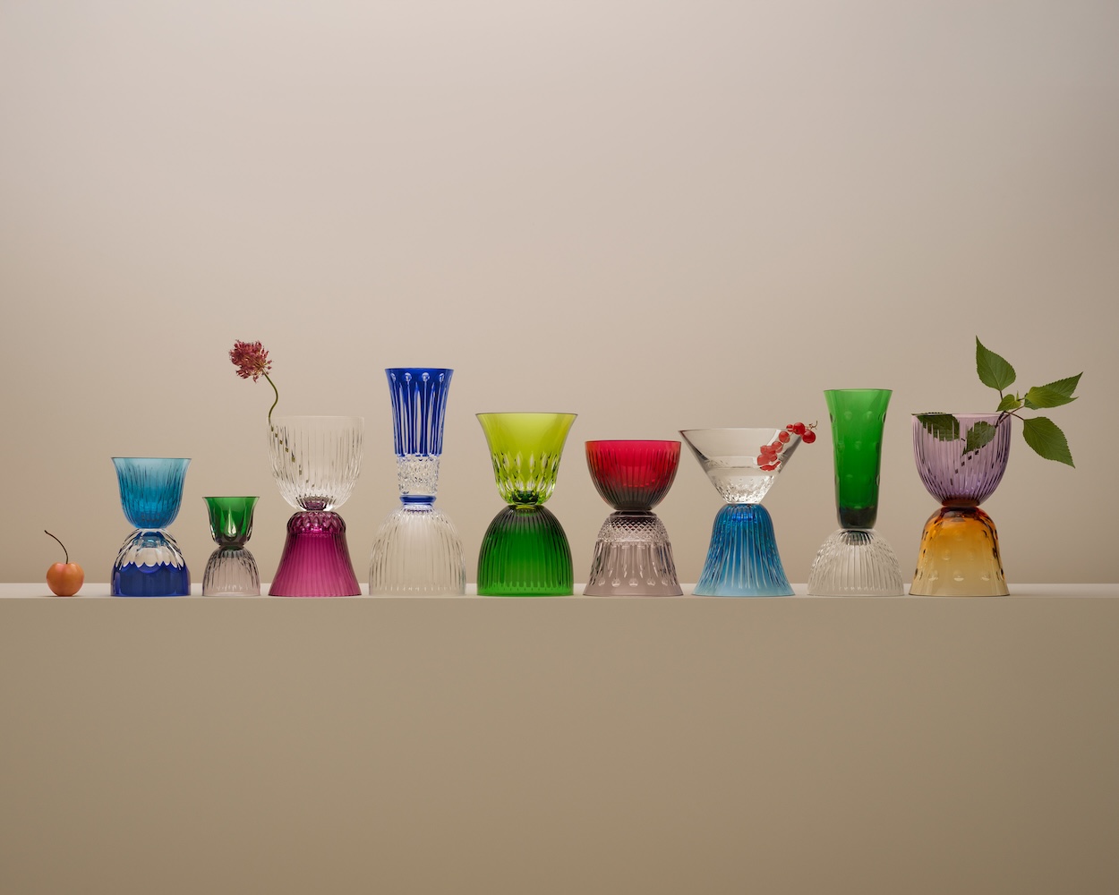 José Lévy Designs Colorful, Charismatic Les Endiablés Crystal Pieces for Saint-Louis