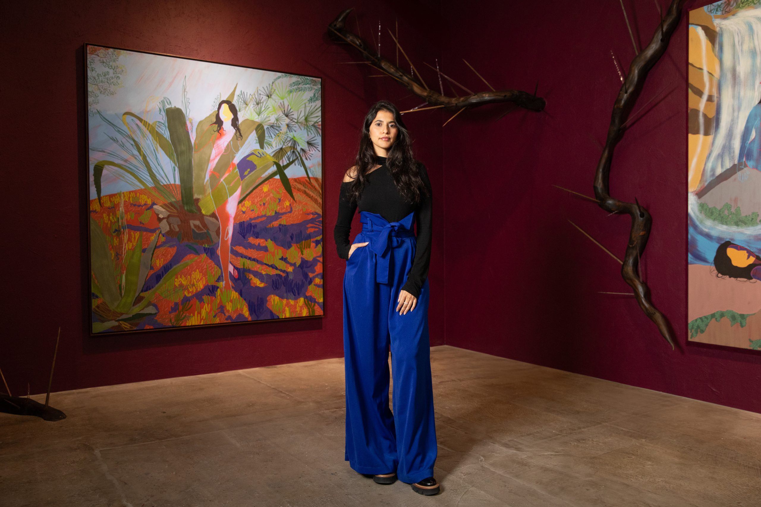 The Women in Anoushka Mirchandani’s Paintings Are Always Becoming
