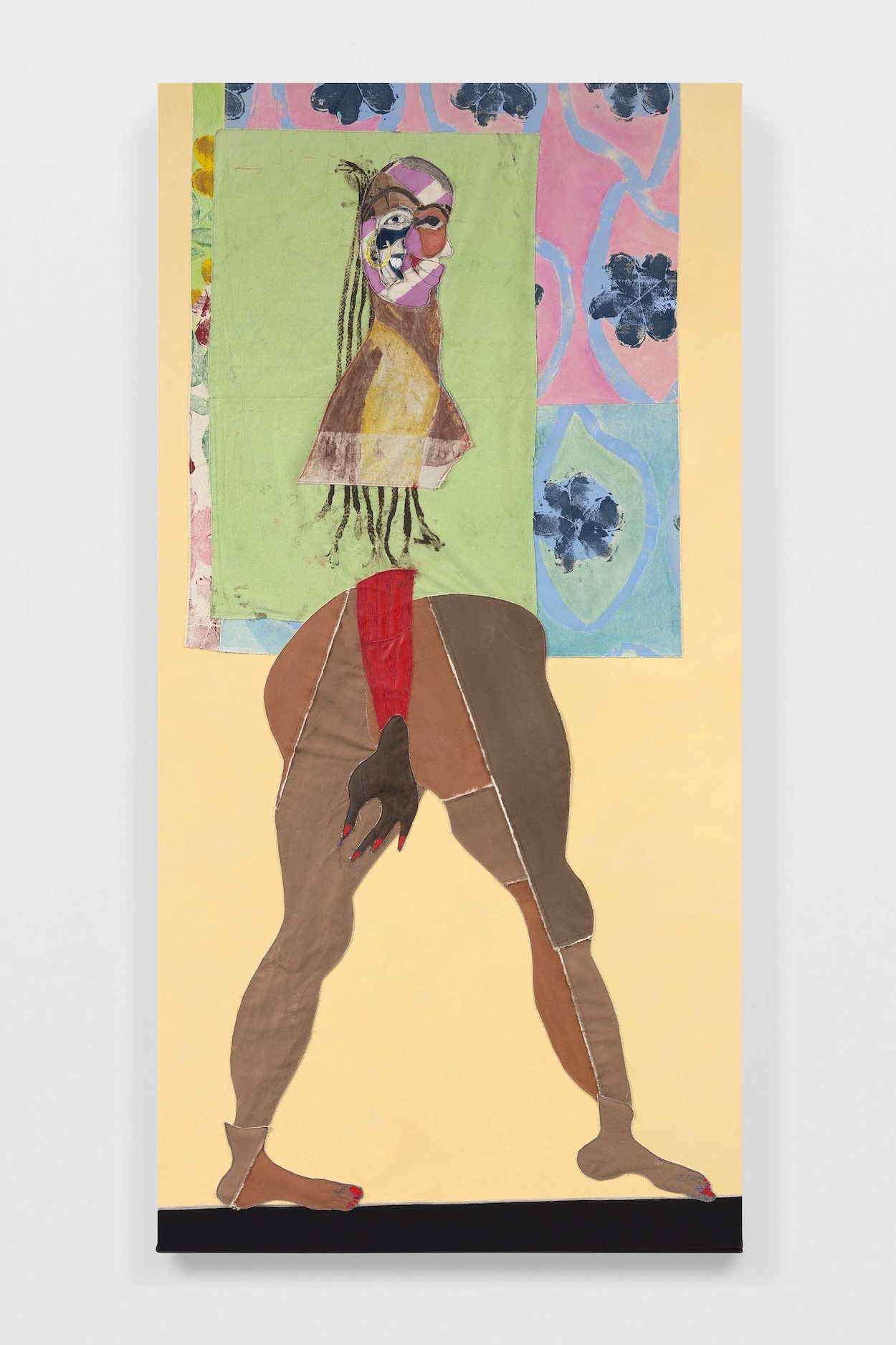 Tschabalala Self’s ‘Dry Land’ Is a Collage Built From Her Own Past Work